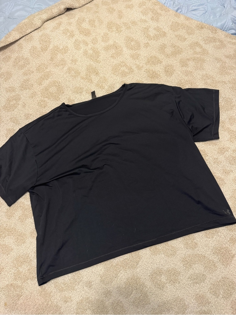 Under Armour Black Women's Crop Tee